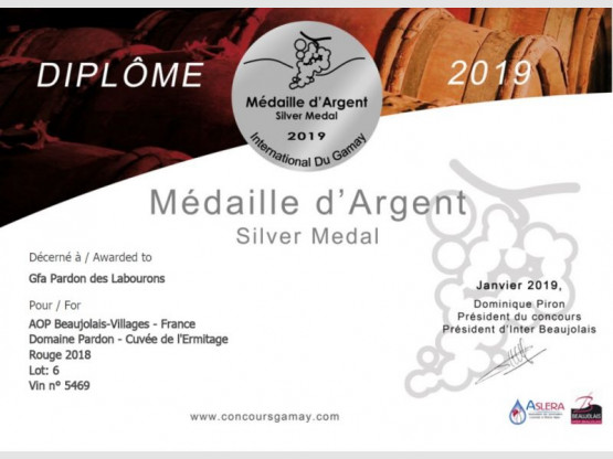 Concours International du Gamay 2019