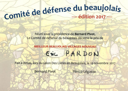 Meilleur Beaujolais-Villages Nouveau 2017 !