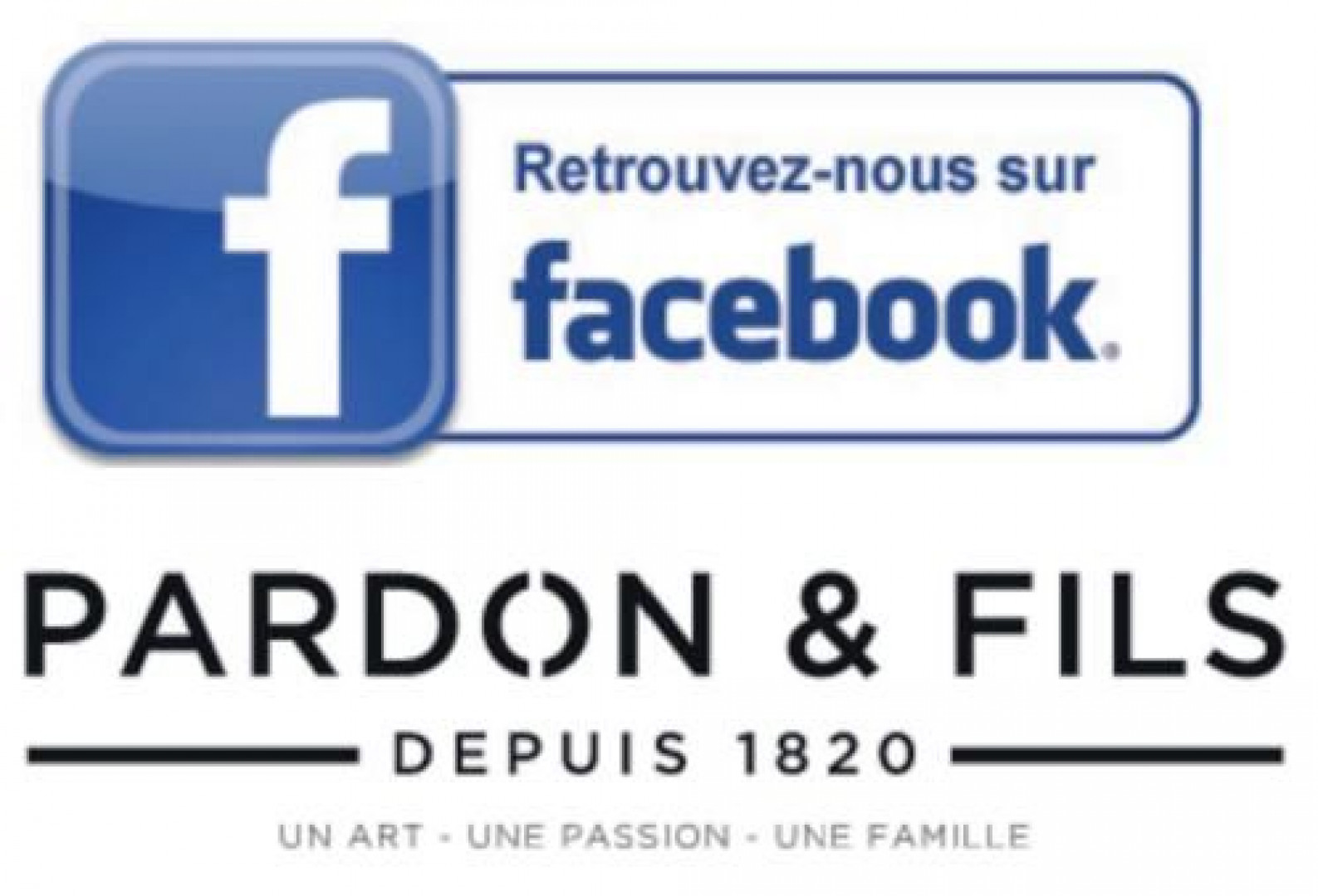 Pardon & Fils sur Facebook !