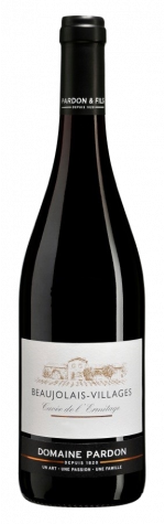 Beaujolais-Villages Rouge - « Cuvée de l'Ermitage » - Domaine Pardon, Biodynamic wine