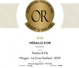Triple Médaile d'OR