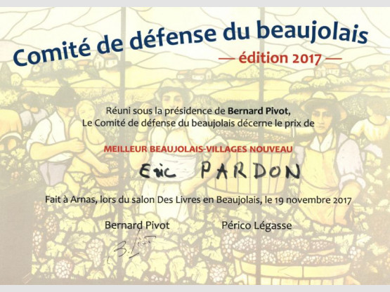 Meilleur Beaujolais-Villages Nouveau 2017 !