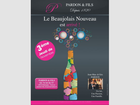 Le Beaujolais Nouveau est arrivé !