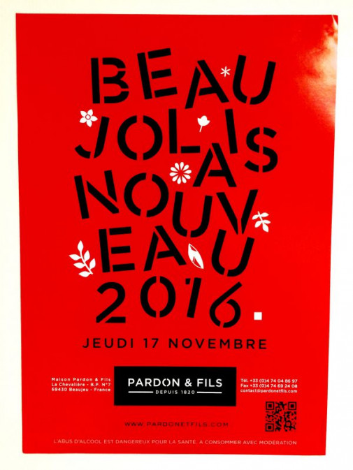 Ils arrivent bientôt ! Les Beaujolais Nouveaux !