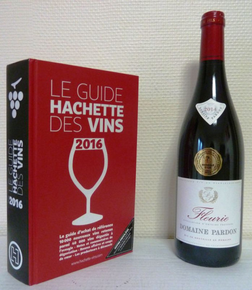 Une étoile au Guide Hachette des Vins 2016 !