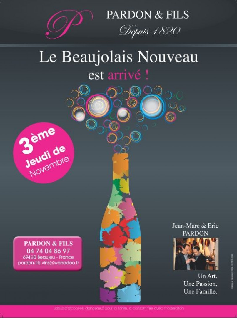 Le Beaujolais Nouveau est arrivé !
