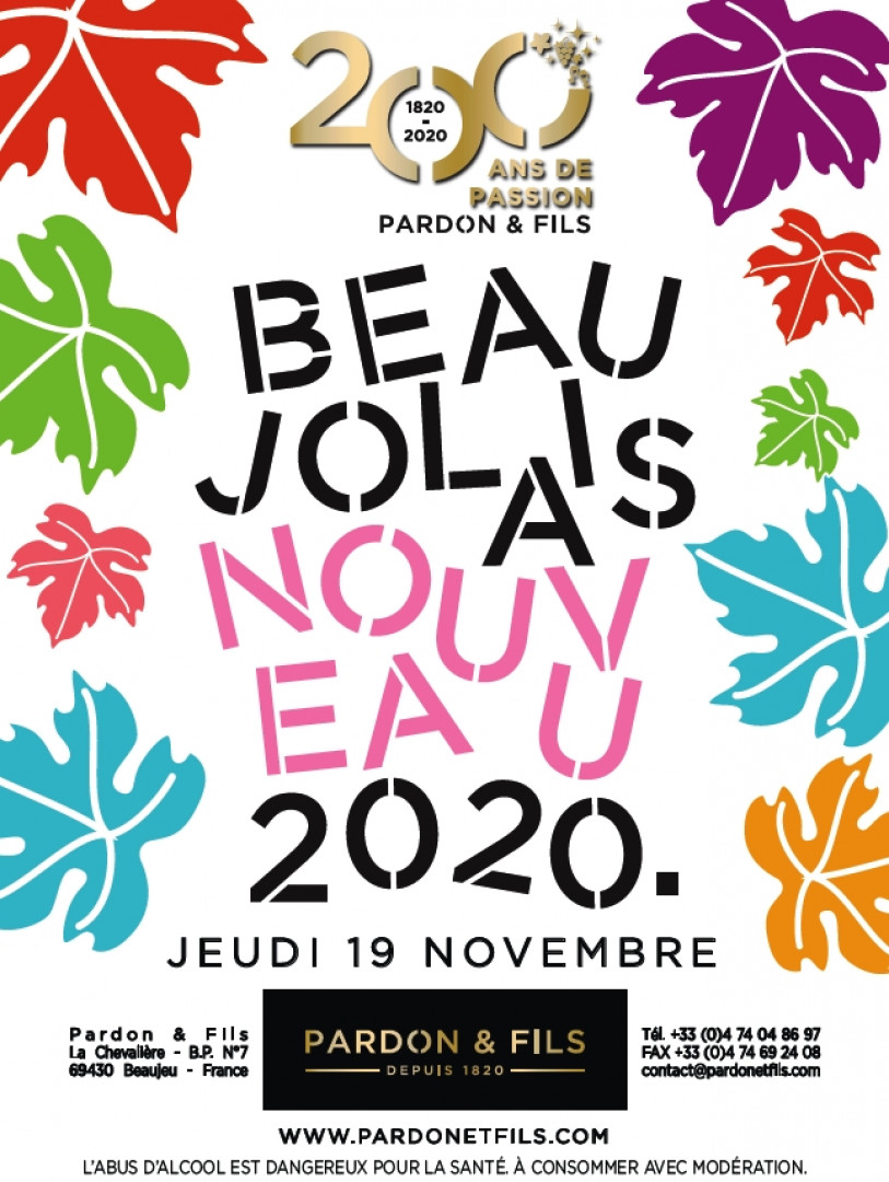 Pré-commandez nos Beaujolais Nouveaux 2020 !