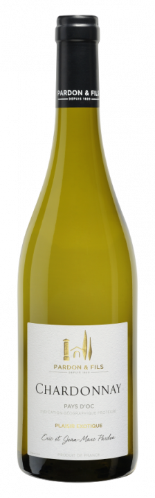 Vin de Pays d'oc Chardonnay blanc - Pardon & Fils