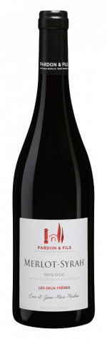 Vin de Pays d'oc Merlot-Syrah rouge - Pardon & Fils, vin biodynamique